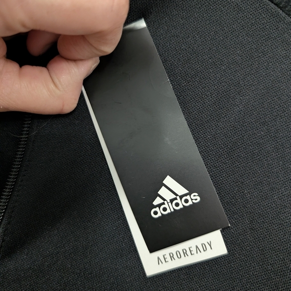 ⭐Women's Or Teenager Adidas Athletic Full Zip Women's Black Track Jacket - Picture 12 of 13